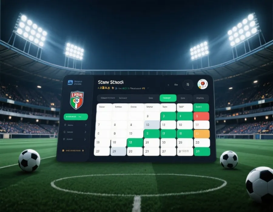 世界杯赛程视觉展示